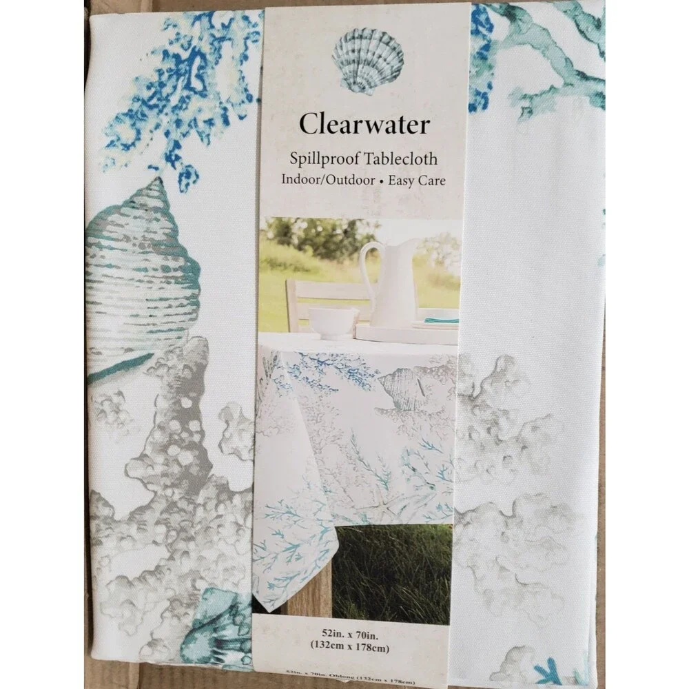 Fabric Spillproof Tablecloth, 52